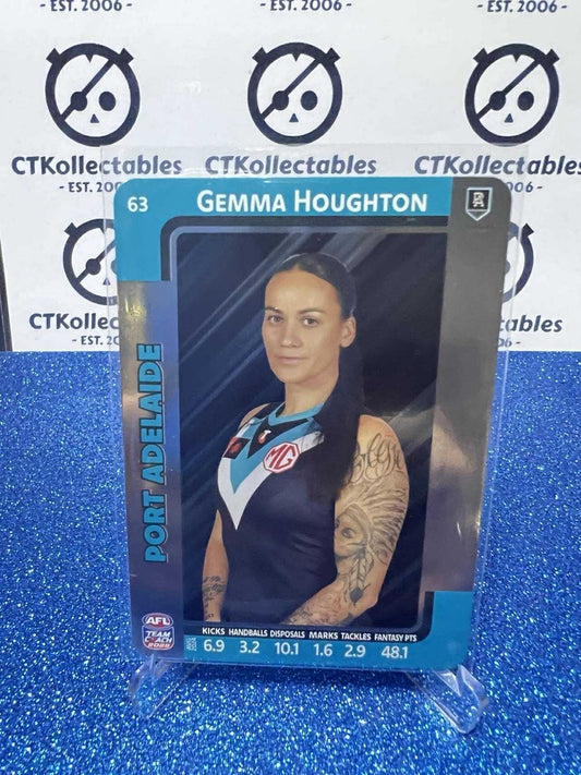 2025 AFLW Teamcoach Silver #63 Gemma Houghton Port