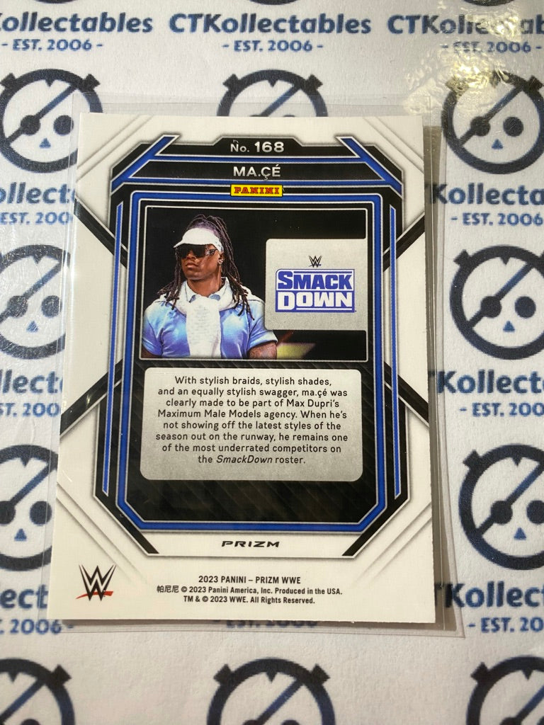 2023 WWE Panini Prizm MA.CE Cracked Ice Prizm #168 Smack Down