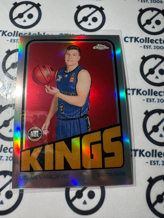 2022-23 Topps NBL Chrome Dejan Vasiljeivc "1972 Topps " #72-18 Kings