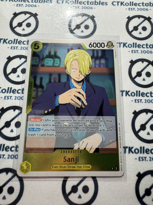 One Piece TCG Sanji Foil EB02-054 R Anime 25th Collection