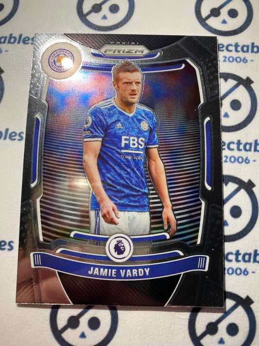 2021-22 Panini Prizm Premier League Soccer Base #28 Jamie Vardy