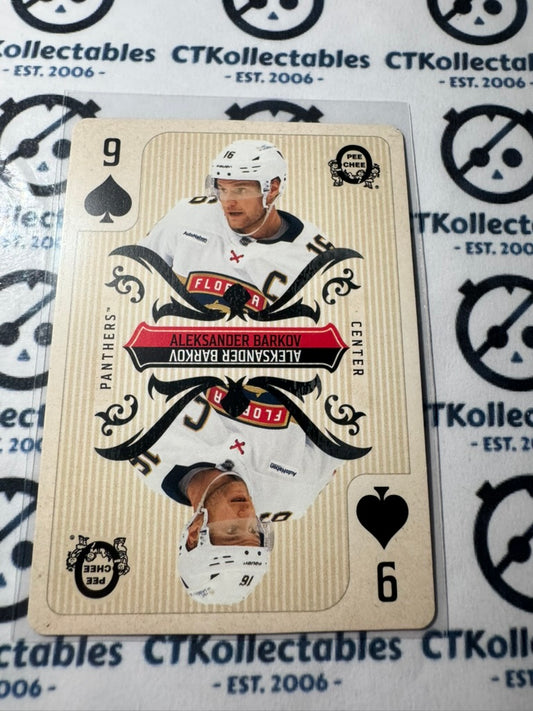 2024-25 O-Pee-Chee Hockey 9-SPADES Aleksander Barkov Florida Panthers