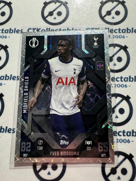 24/25 TOPPS MATCH ATTAX Yves Bissouma Midfield Shield #323