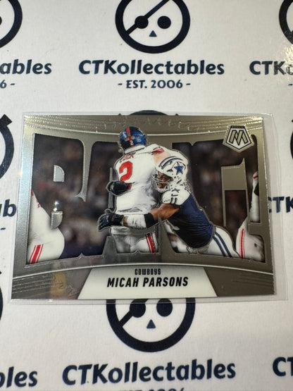2025 NFL Panini Mosaic BANG! #6 Micah Parson Cowboys