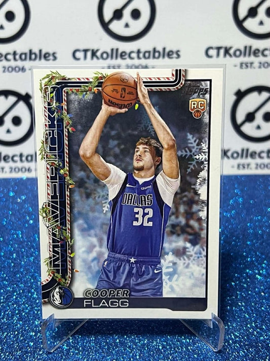 2025-26 Topps Holiday NBA #H161 Cooper Flagg Dallas Mavericks RC