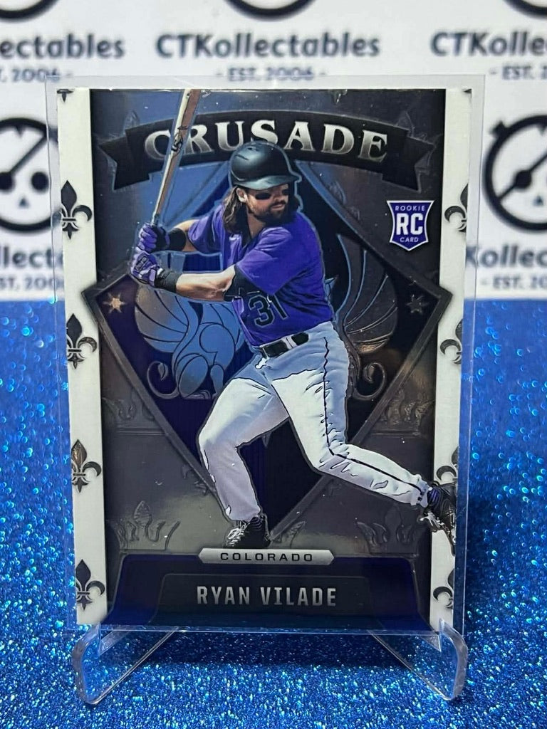 2022 Chronicles MLB Crusade #11 Ryan Vilade rookie card Colorado