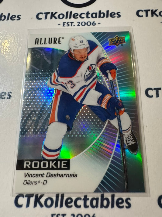 2023-24 NHL Allure Vincent Desharnais Rookie #142 Oilers