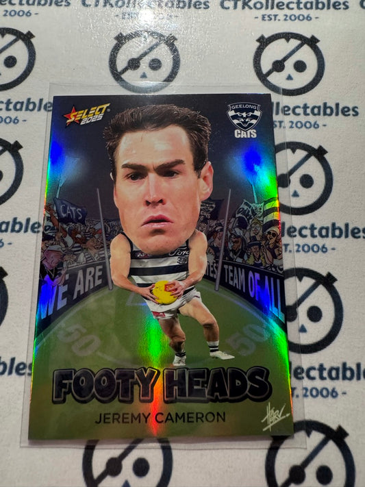 2025 AFL Footy Stars Footy Heads Jeremy Cameron FH37 Cats
