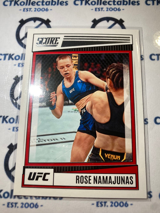 2022 UFC Panini Chronicles Score Rose Namajunas #198