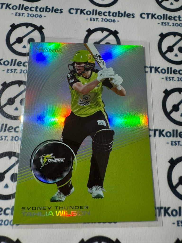 2025/26 CA Cricket Traders Tahlia Wilson Silver Parallel #S150