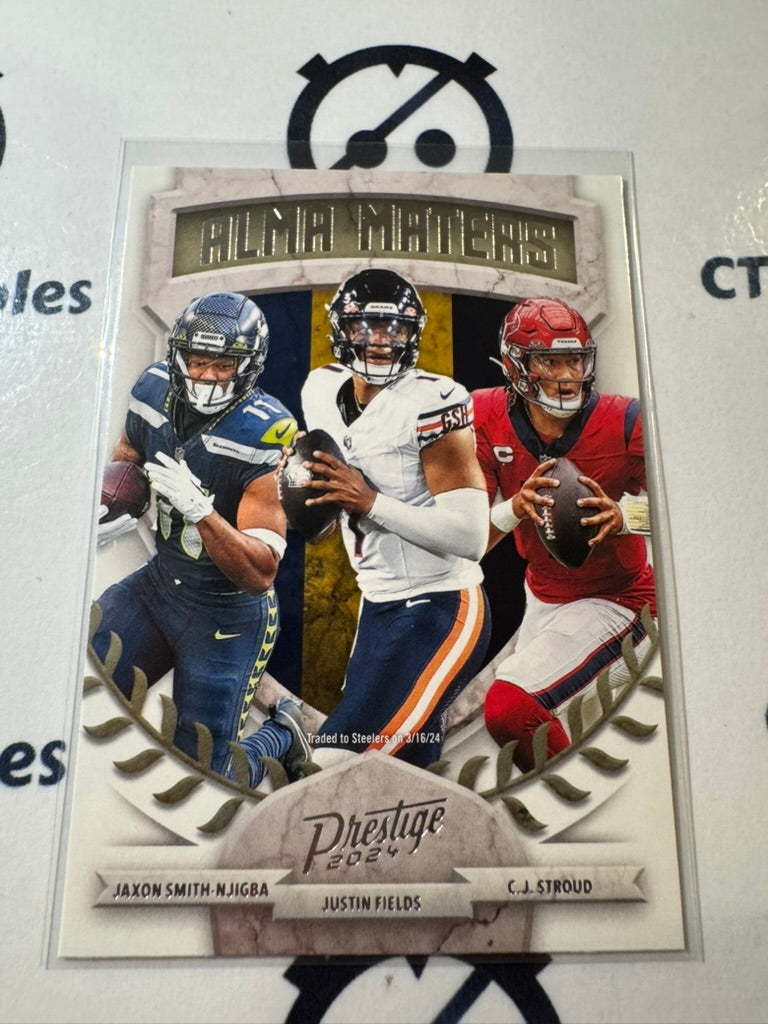 2024 NFL Prestige Alma Maters Smith-Njigba/fields/stroud #3