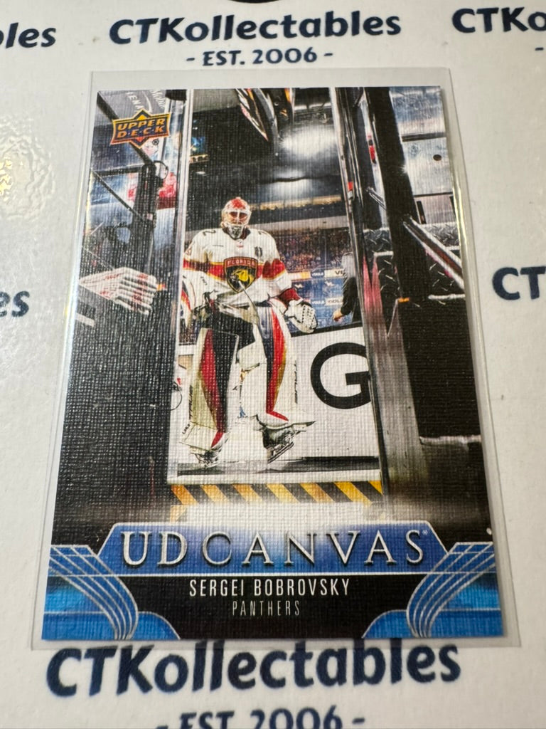 2023-24 NHL Upper Deck Series 2 Sergei Bobrovsky UD Canvas C159 Panthers
