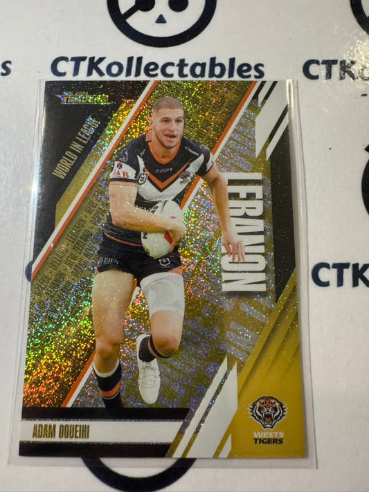 2024 TLA NRL Traders World In League - Gold Adam Doueihi #016/100 Tigers