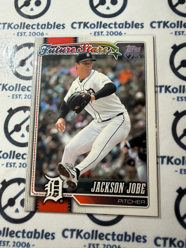 2026 Topps Series 2 - Jackson Jobe #532 Future Stars Tigers