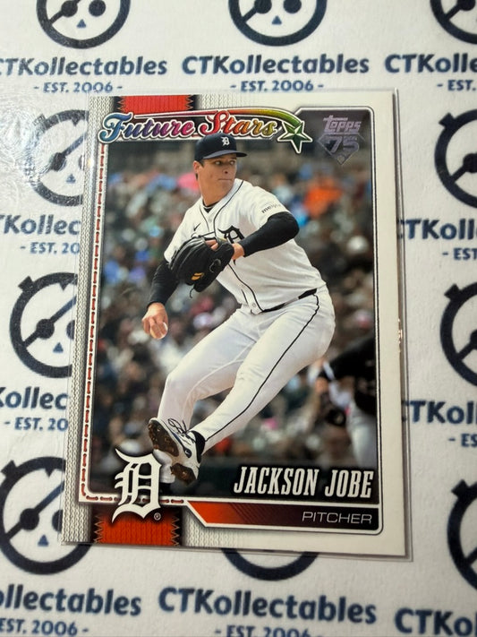 2026 Topps Series 2 - Jackson Jobe #532 Future Stars Tigers