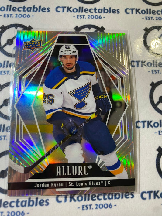 2022-23 Upper Deck Allure Base - #73 Jordan Kyrou Blues