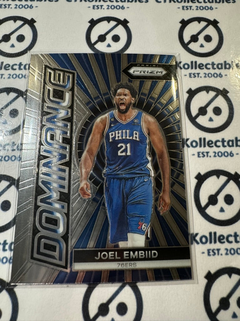 2023-24 NBA Panini Prizm Joel Embiid Dominance #20 76ers