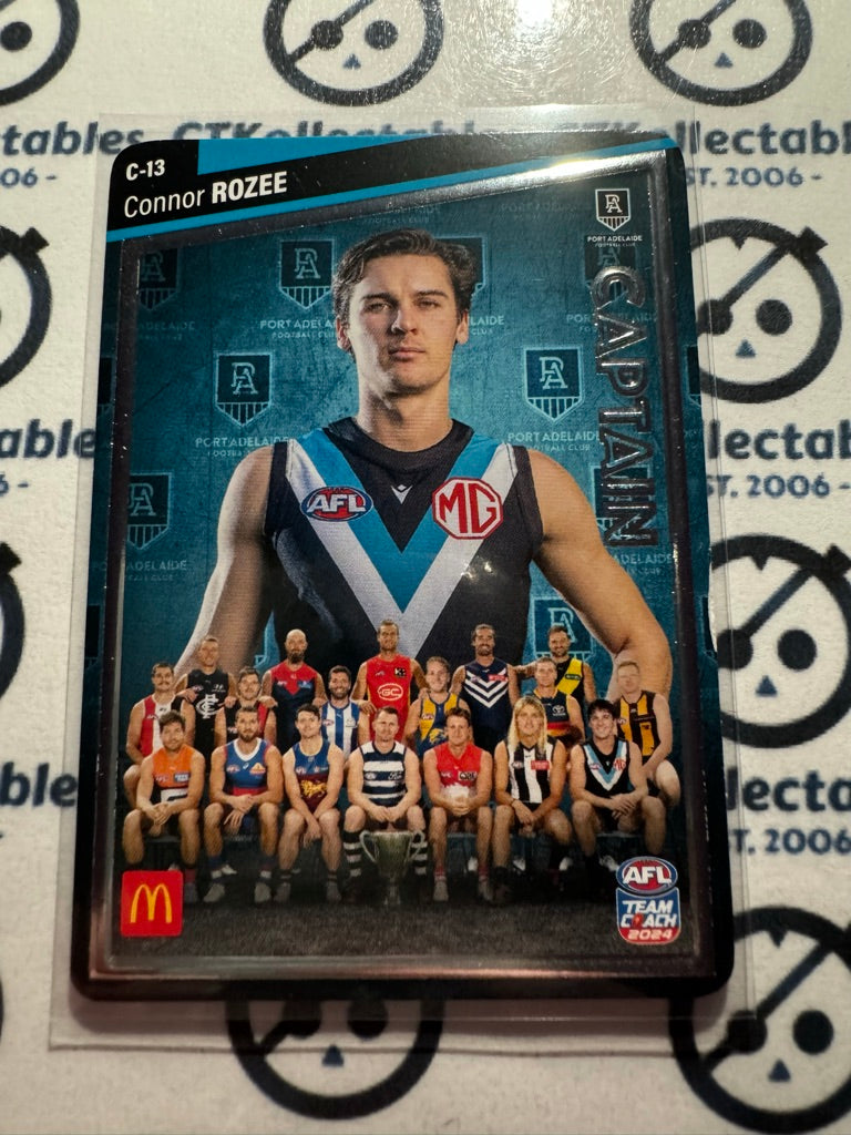 2024 AFL Teamcoach Maccas Captain Silver - Connor Rozee C-13 Power