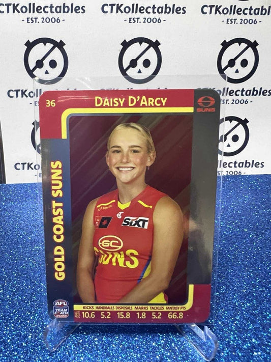 2025 AFLW Teamcoach Silver #36 Daisy D'Arcy Suns