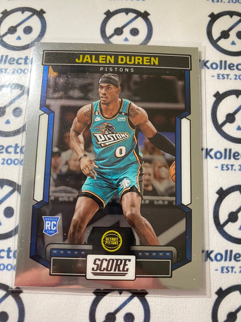 2022-23 Panini NBA Chronicles Score Jalen Duren Rookie RC #549 Pistons