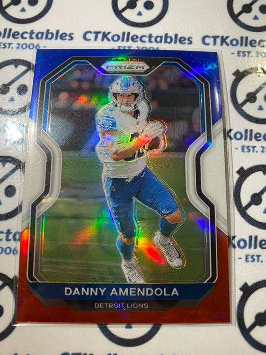 2020 NFL Prizm Danny Amendola Red White & Blue Prizm #198 Lions