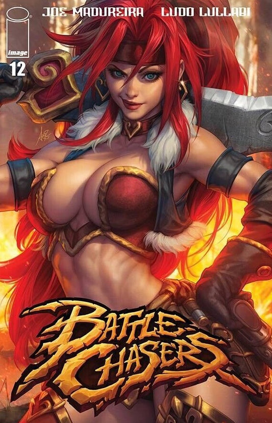 BATTLE CHASERS # 12 VARIANT D COVER IMAGE COMIC BOOK NM  SEXY 2023