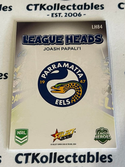 2026 Select NRL League Heroes League Heads #LH84 Joash Paoali'i Eels