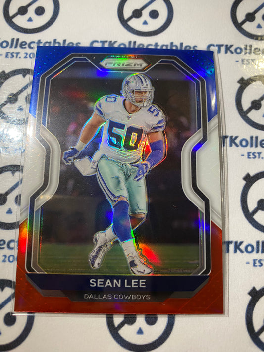 2020 NFL Prizm Sean Lee Red White & Blue Prizm #156 Cowboys