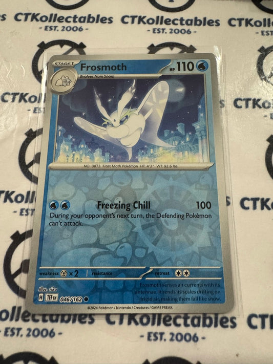 Frosmoth Reverse Holo Scarlet & Violet Temporal Forces # 046/162 Pokemon