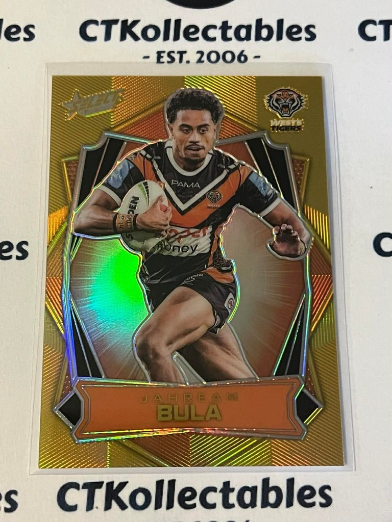 2026 Select NRL League Heroes Luminous Base #L193 Jahream Bula Tigers