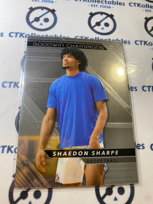 2022 Upper Deck Goodwin Champions Platinum Shaedon Sharpe #P21 Rookie