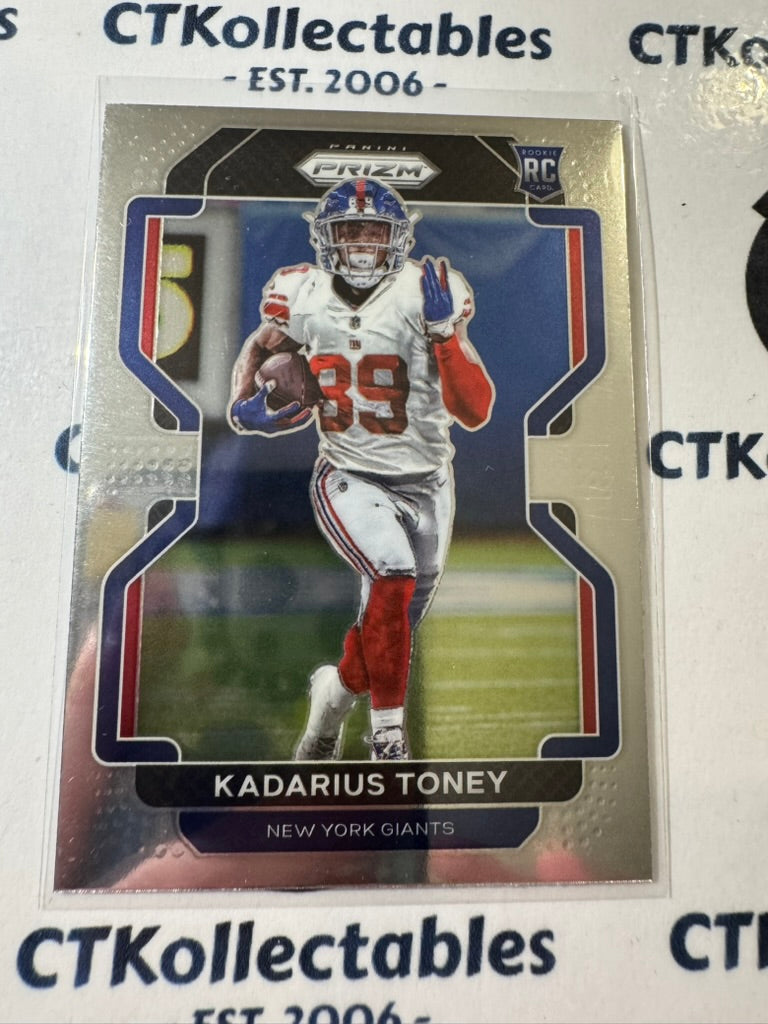 2021 NFL Panini Prizm Rookie Card RC #342 Kadarius Toney RC