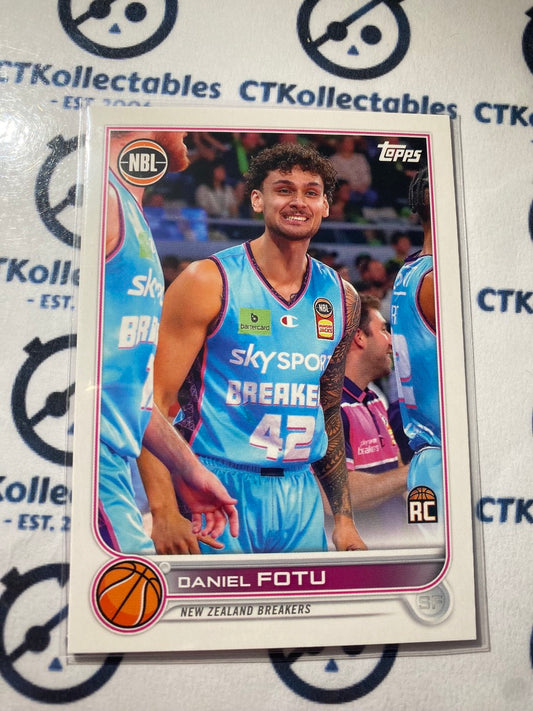 2022-23 Topps NBL Rookie Card - Daniel Fotu #54 RC