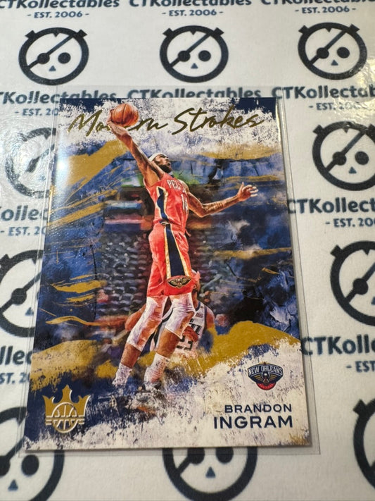 2020-21 NBA Panini Court Kings Brandon Ingram Modern Strokes #8 Pelicans