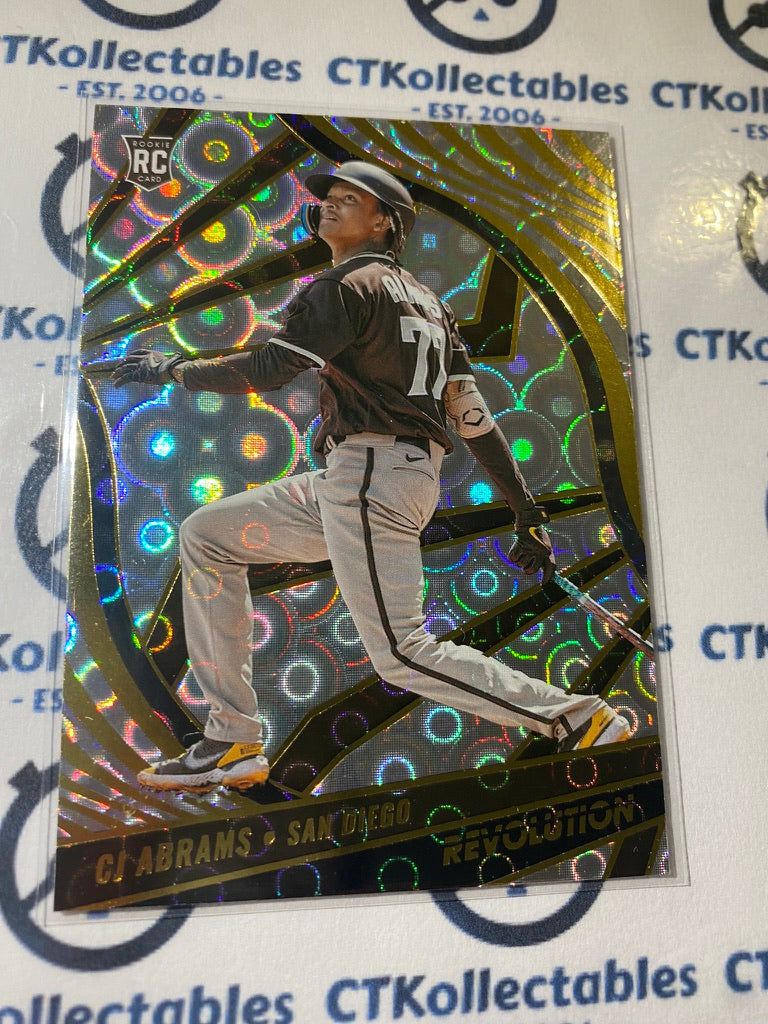 2022 Chronicles MLB Baseball Revolution - CJ Abrams RC GROOVE #75 San Diego