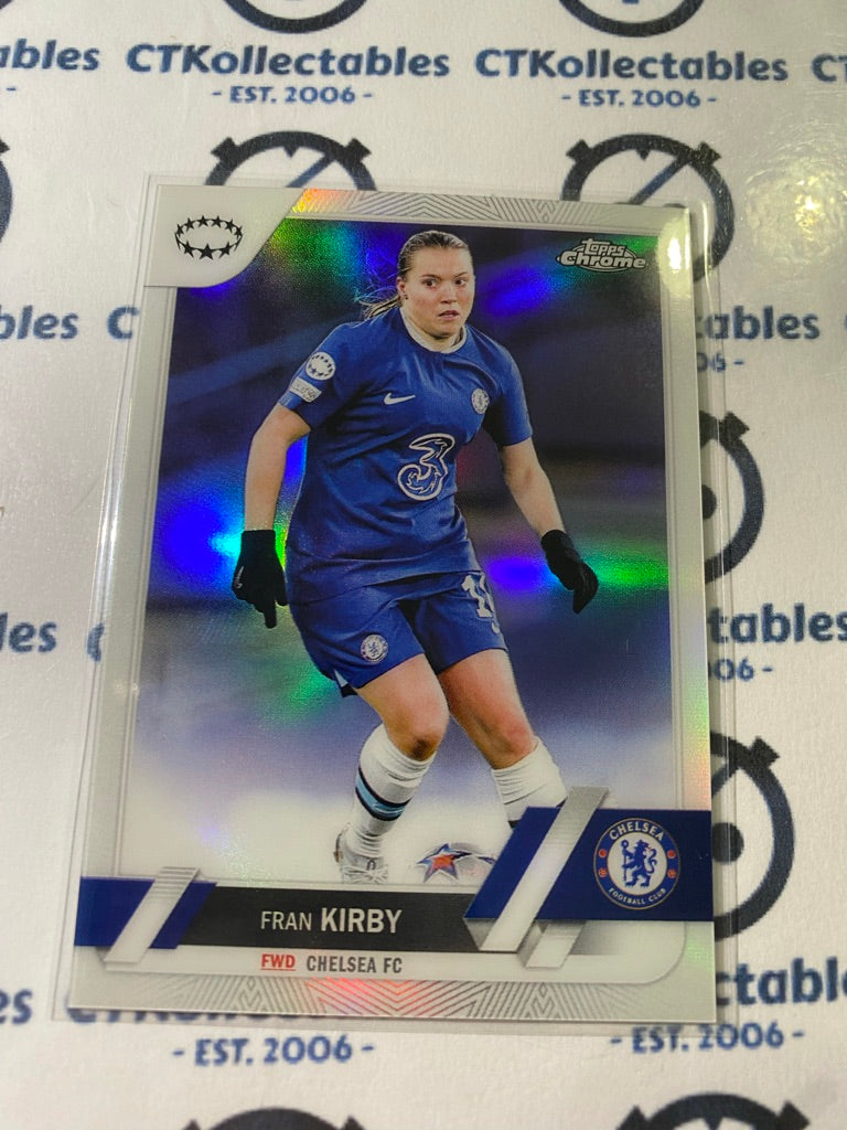 2022-23 Topps Chrome UEFA Women’s Fran Kirby Silver Rookie Refractor #59