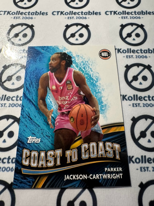 2023-24 Topps NBL Parker Jackson-Cartwright Coast to coast #CC-18 Breakersa