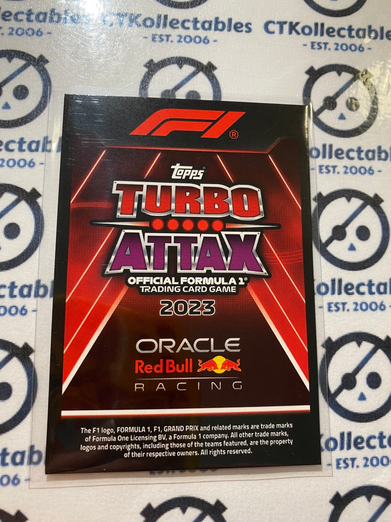 2023 Topps Turbo Attax F1 -Foil Serio Perez Superstar #273 Oracle