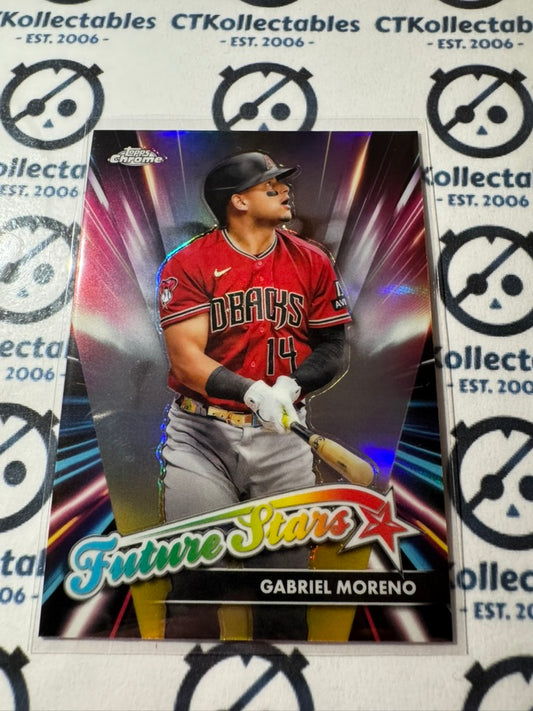 2024 Topps Chrome Baseball Gabriel Moreno Future Stars #FS-4 Diamondbacks