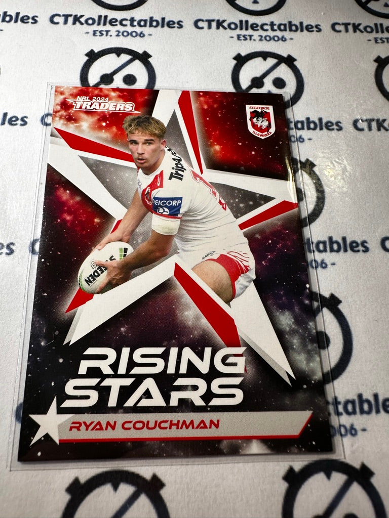 2024 TLA NRL Traders Rising Star - Ryan Couchman RS55/71 Dragons