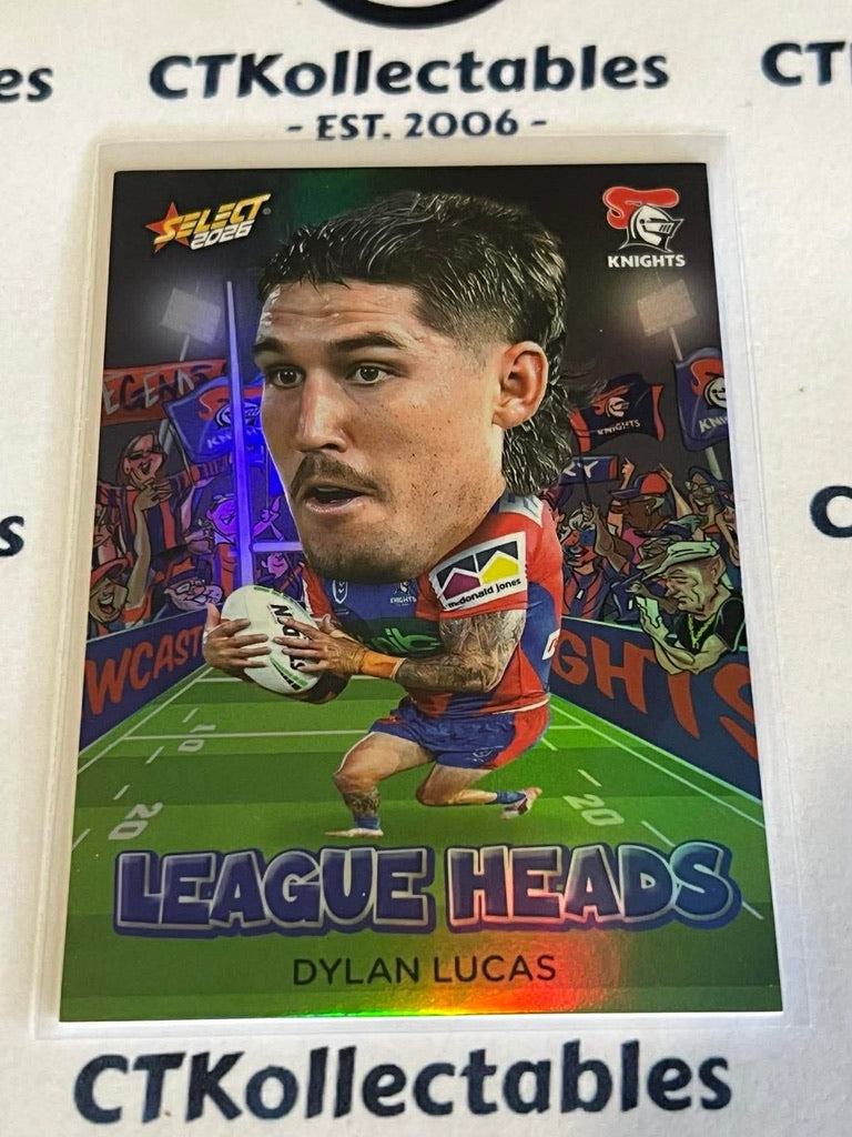 2026 Select NRL League Heroes League Heads #LH67 Dylan Lucas Knights
