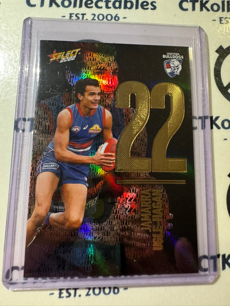 2022 AFL Footy Stars Numbers Midnight #NM212 Jamarra Ugle-Hagan #048/130