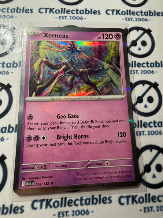 Xerneas Holo Rare Mega Evolution #064/132 Pokemon