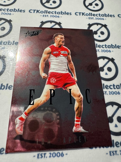 2025 AFL Footy Stars EPIC Tom Papley #ER79 Swans