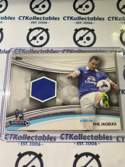2013 Topps Premier Gold Phil Jagielka Game used Jersey #JR-PJ