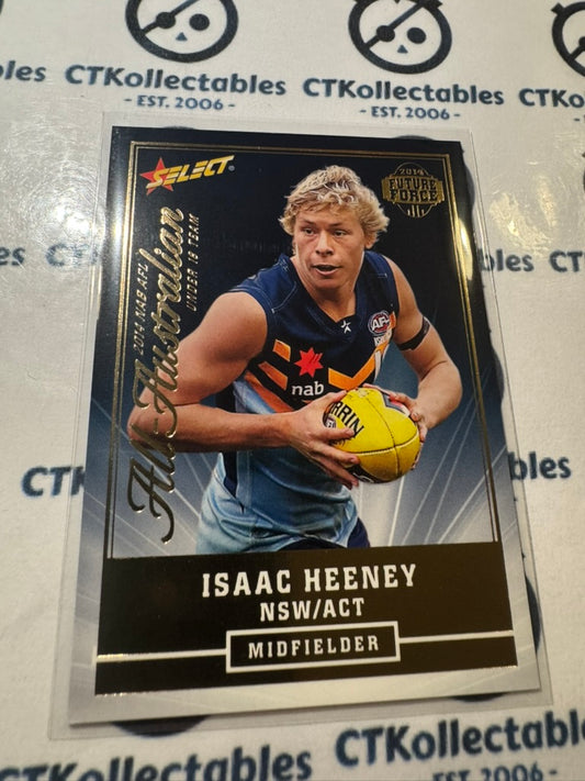 2014 Select AFL Future Force Isaac Heeney All Australian #AA11