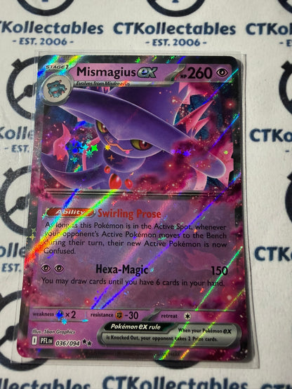 Mismagius EX Double Rare #036/094 Phantasmal Flames Pokemon