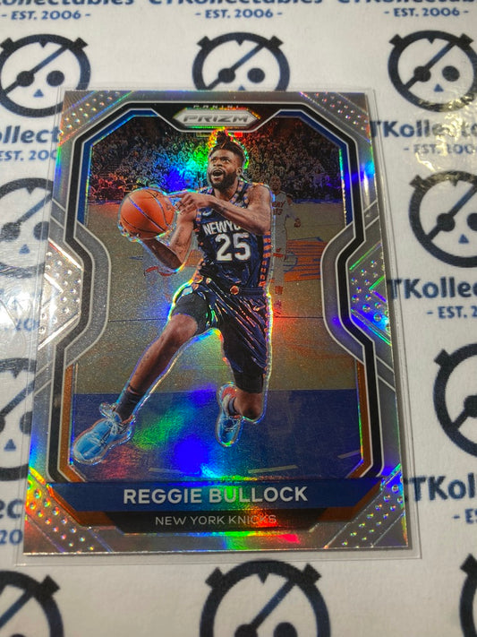 2020-21 Panini NBA Prizm Reggie Bullock Silver Prizm #90 Knicks