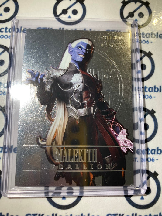 2022 Fleer Ultra Avengers Medallion "Malekith" M-25 Avengers