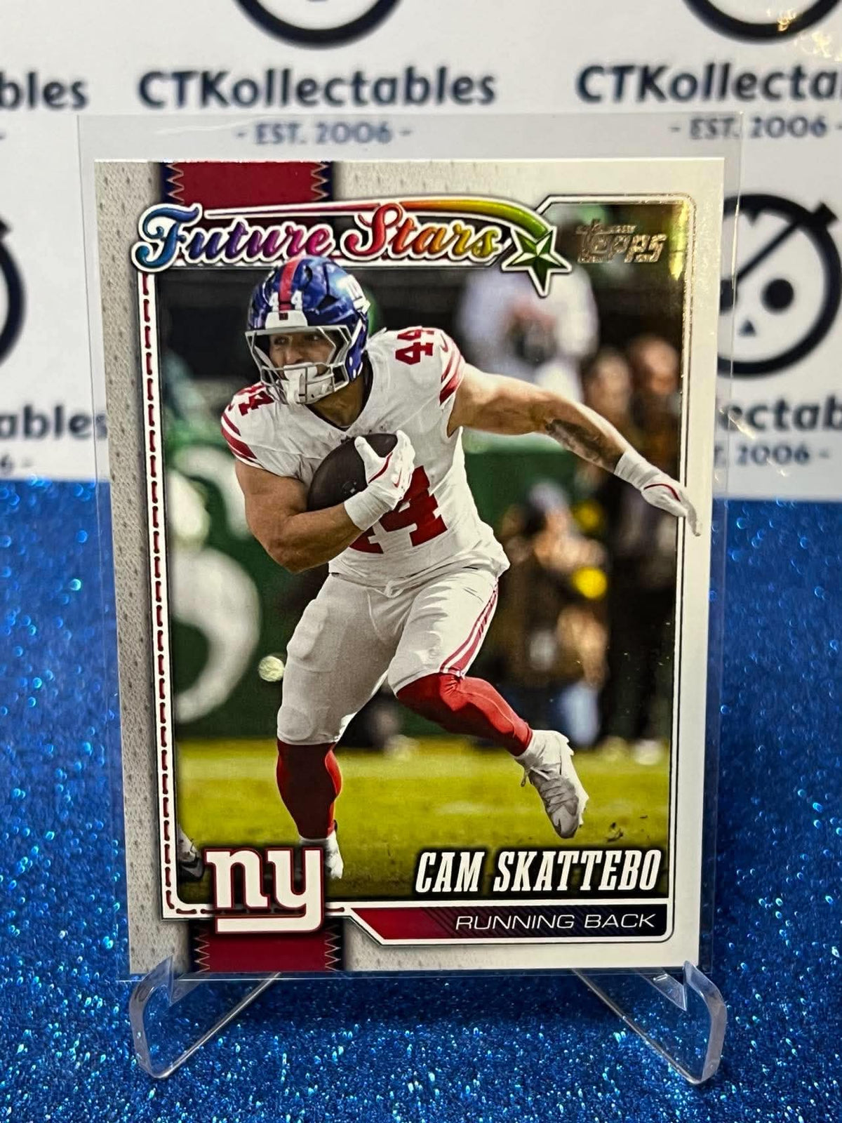 2026 NFL Topps Flagship Cam Skattebo Future Stars #268 New York Giants